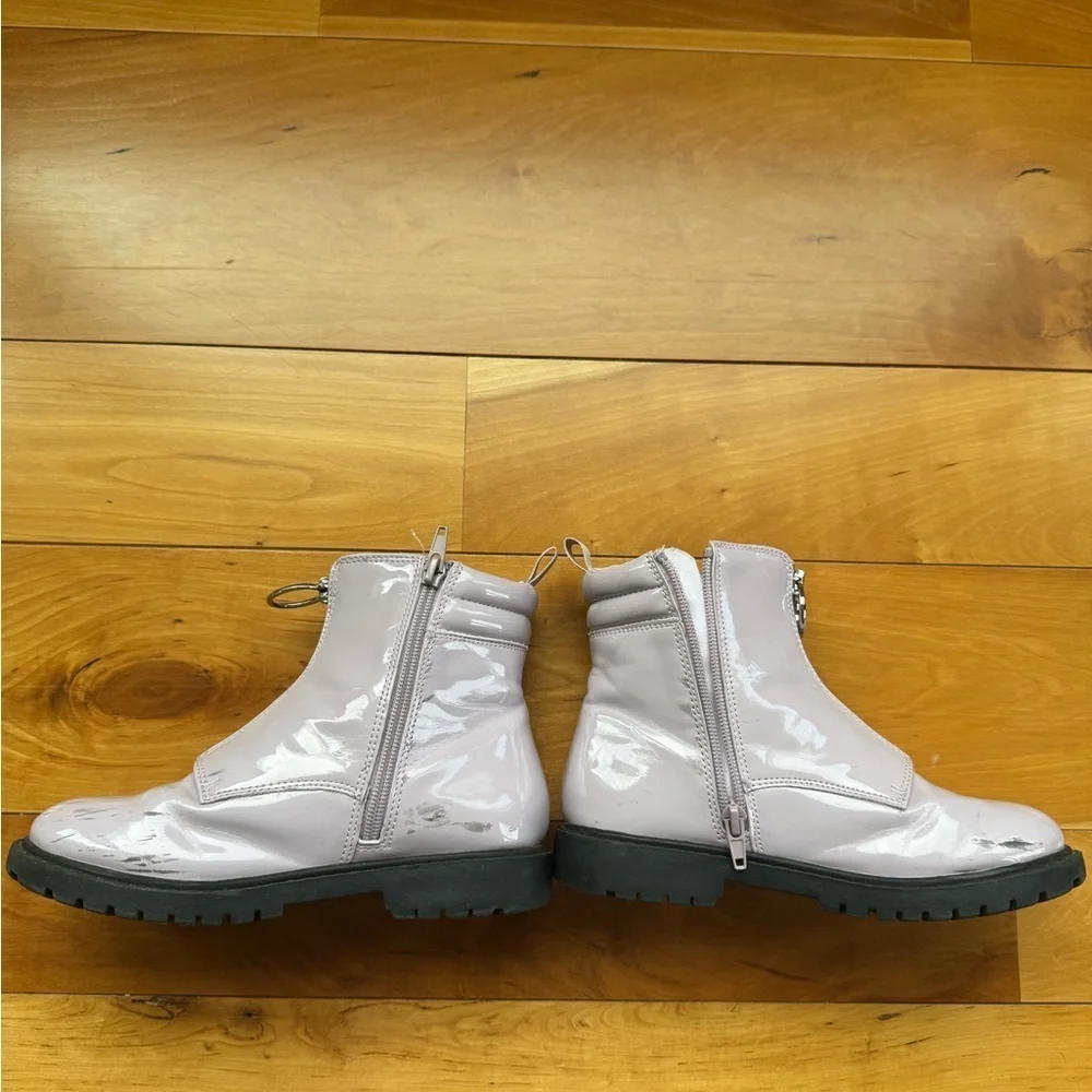 Nordstrom Kids Lavender Glossy Boots